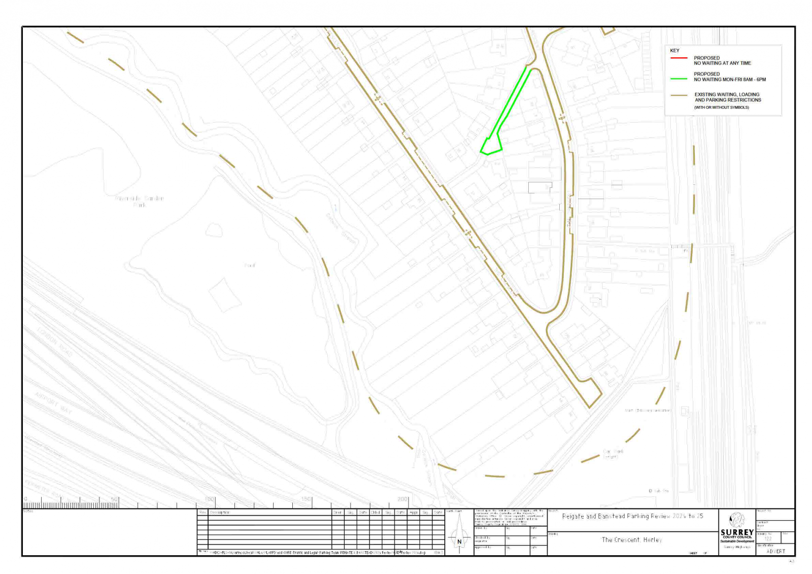 map of proposed parking changes