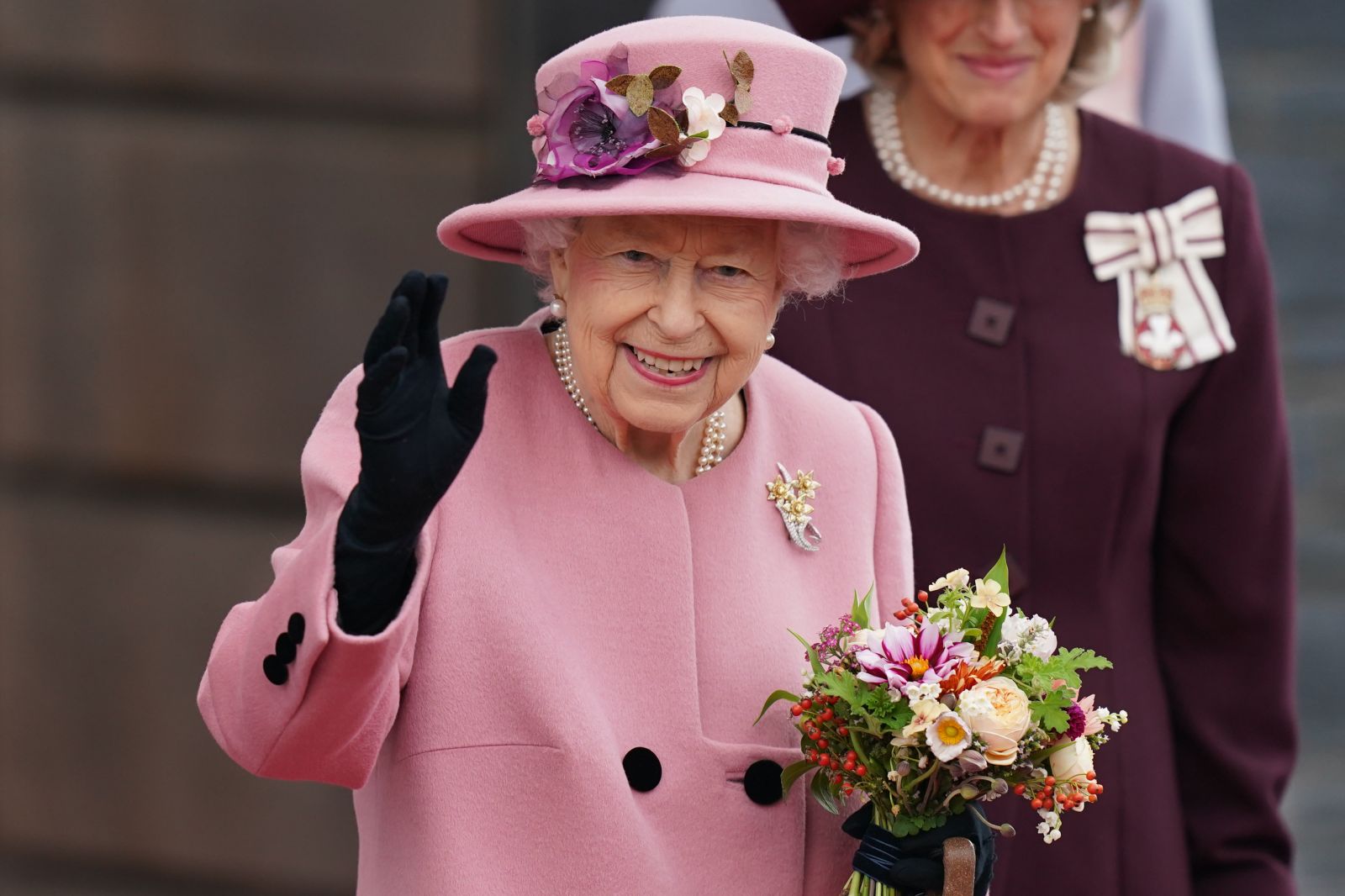 Photograph of the Queen