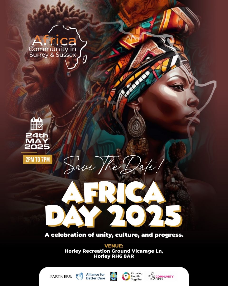 Poster advertising event, full text below