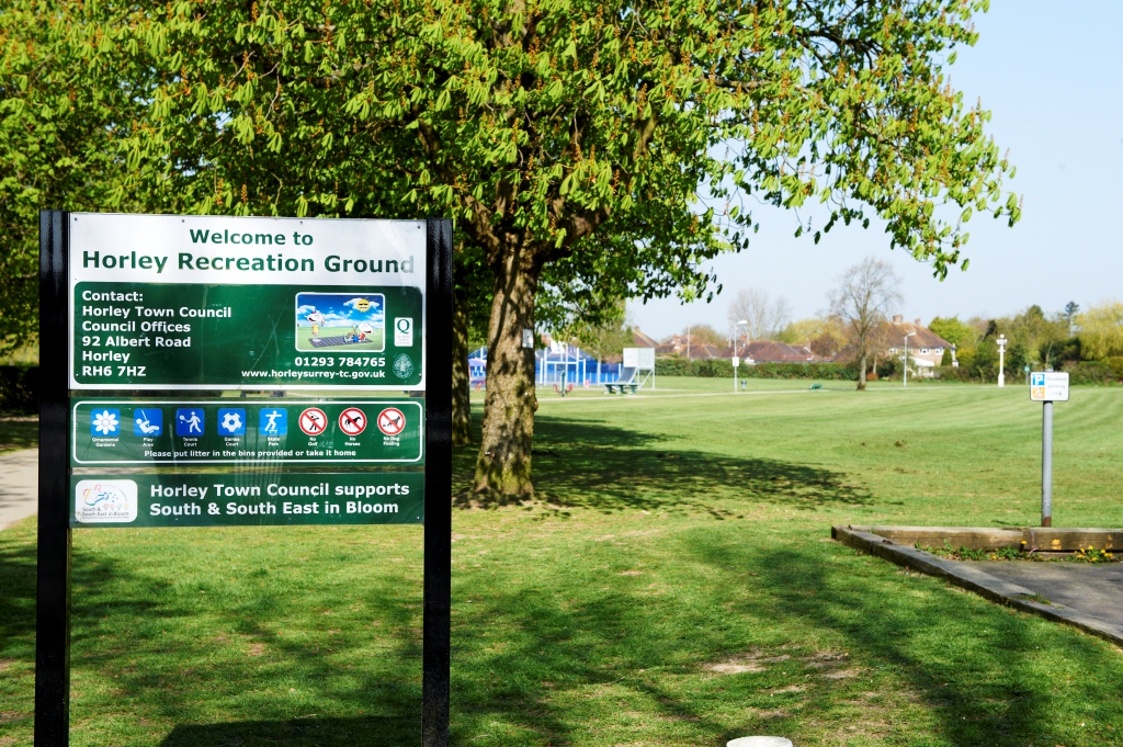 Photograph of Horley Recreation Ground